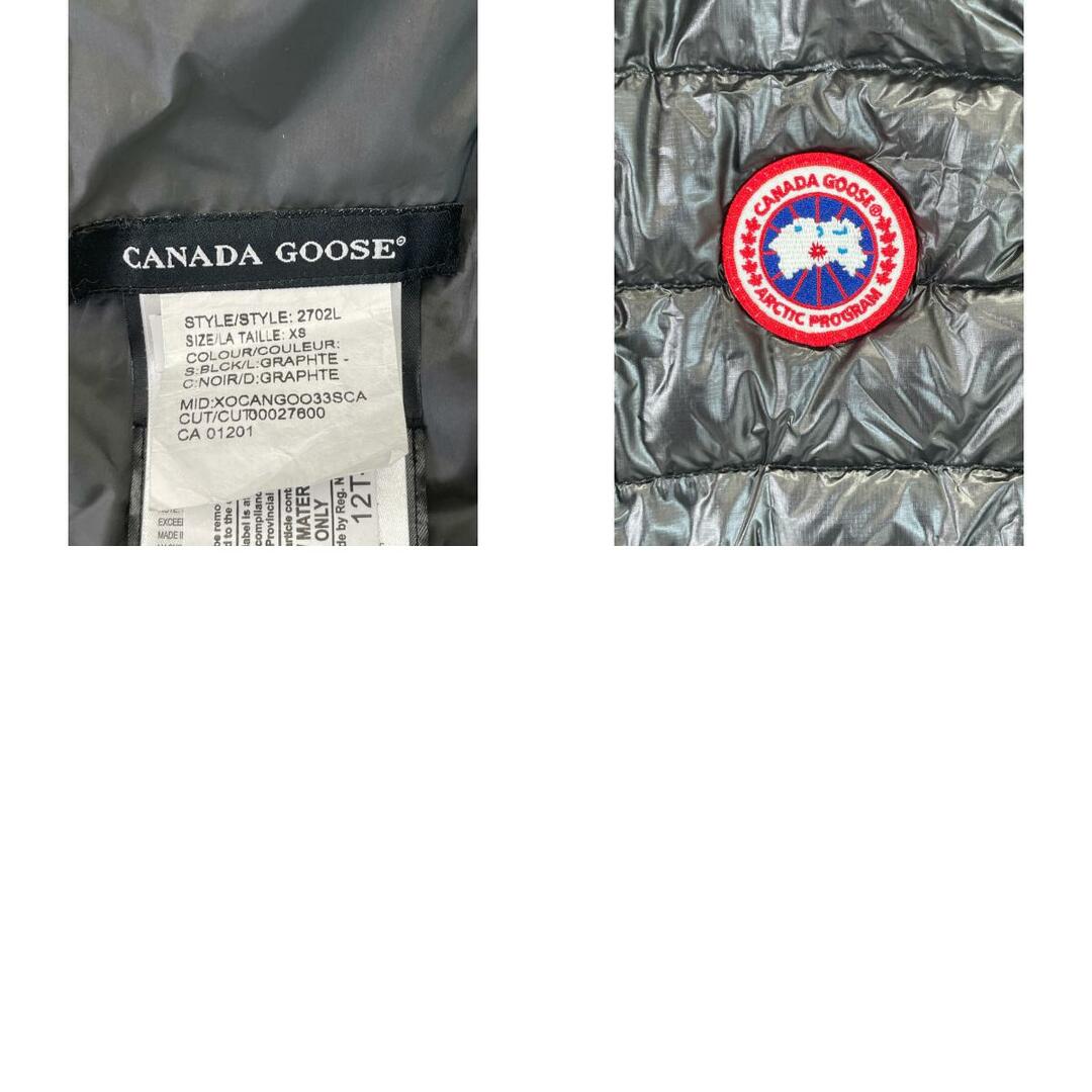 CANADA GOOSE(カナダグース)のカナダグース 2702L ブラック ハイブリッドライトベスト XS レディースのジャケット/アウター(ダウンベスト)の商品写真