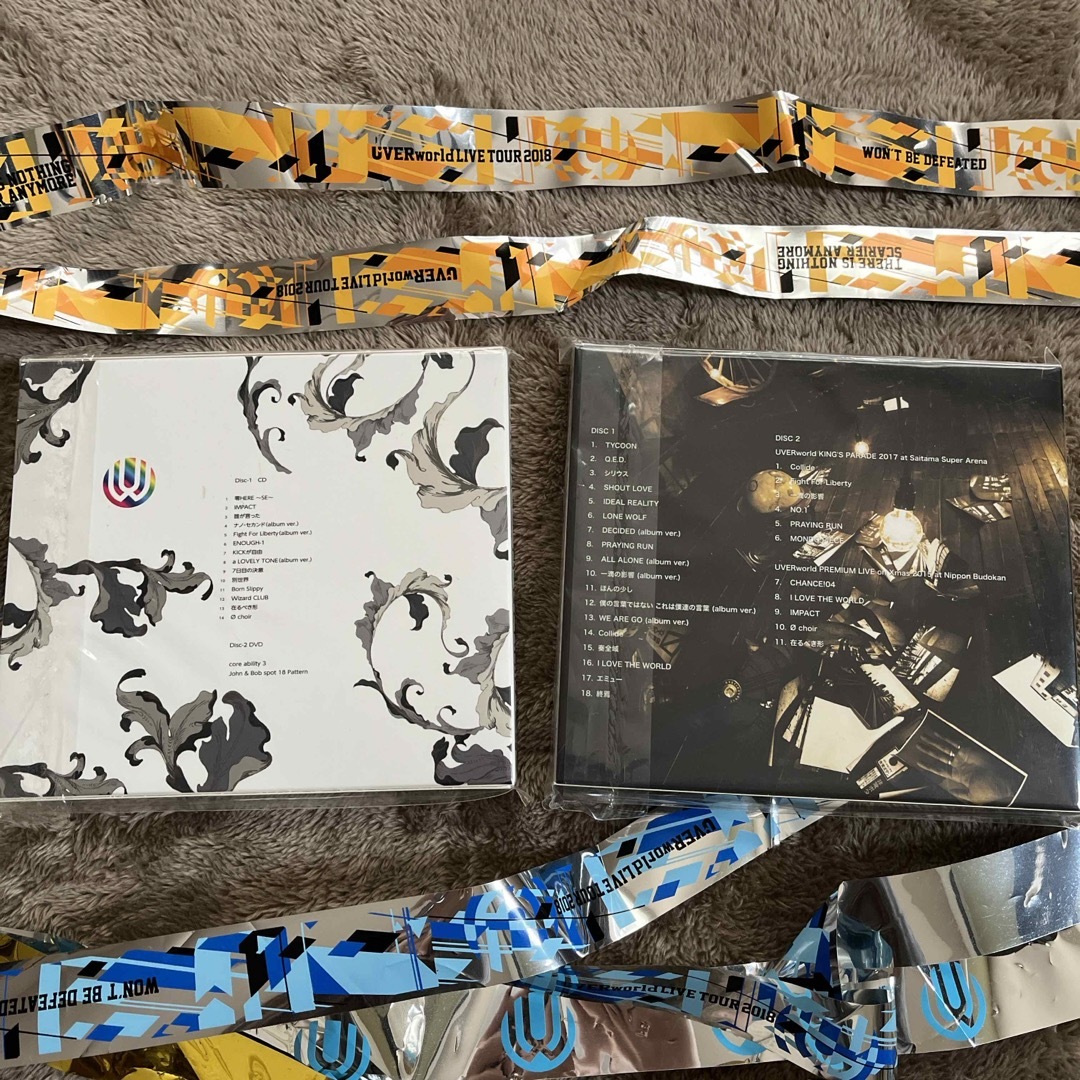 UVERworld(ウーバーワールド)のUVERworld　アルバム　セット エンタメ/ホビーのCD(ポップス/ロック(邦楽))の商品写真