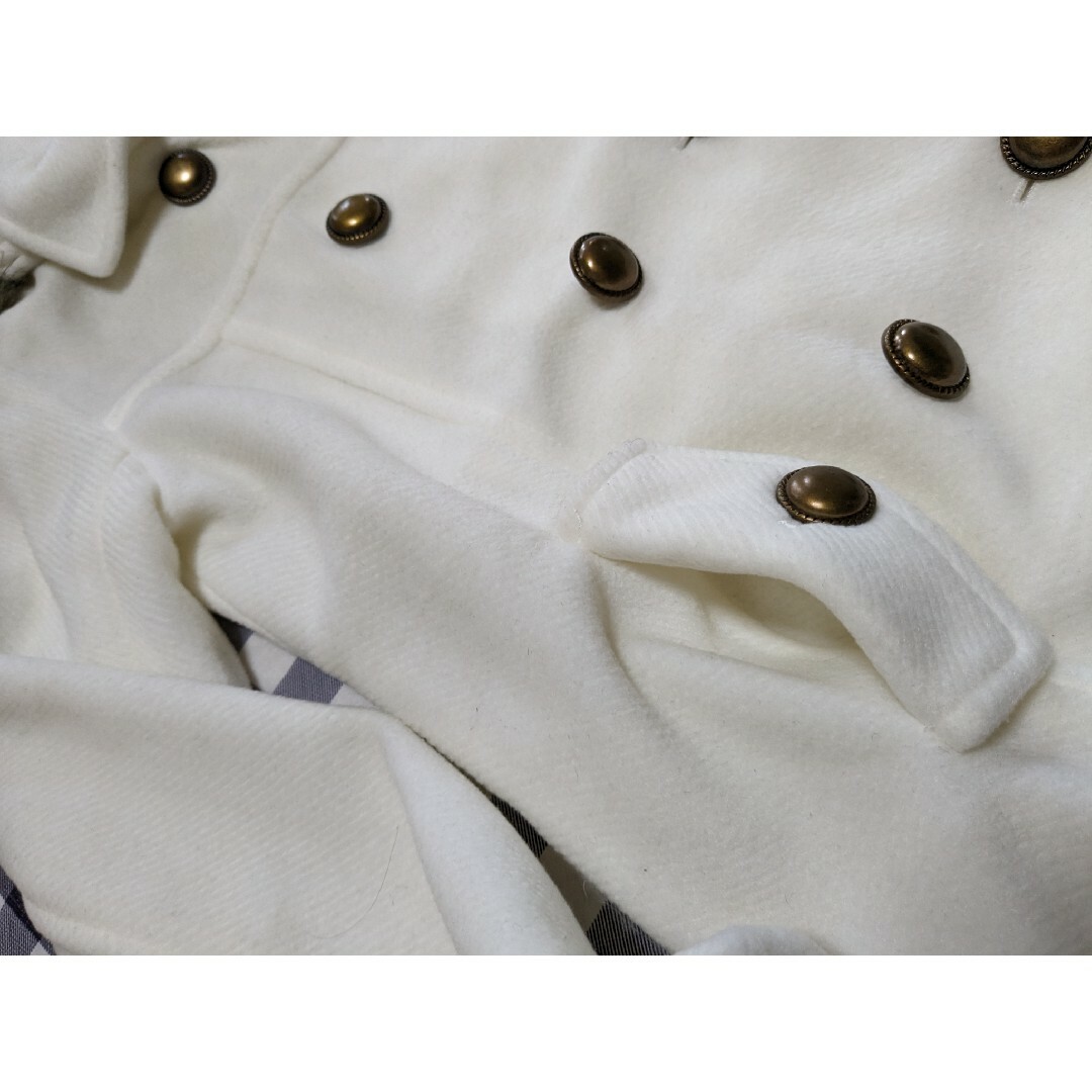 白 コート　L レディースのジャケット/アウター(その他)の商品写真