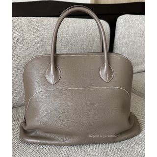 エルメス(Hermes)の【美品・希少】 HERMES エルメス　ボリードリラックス エトゥープ タグ付(ハンドバッグ)