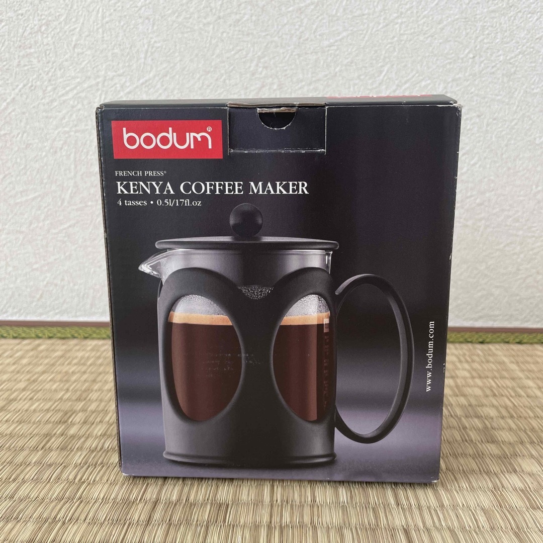 bodum(ボダム)のbodum ボダム KENYA ケニア フレンチプレスコーヒーメーカー 0.5L スマホ/家電/カメラの調理家電(コーヒーメーカー)の商品写真