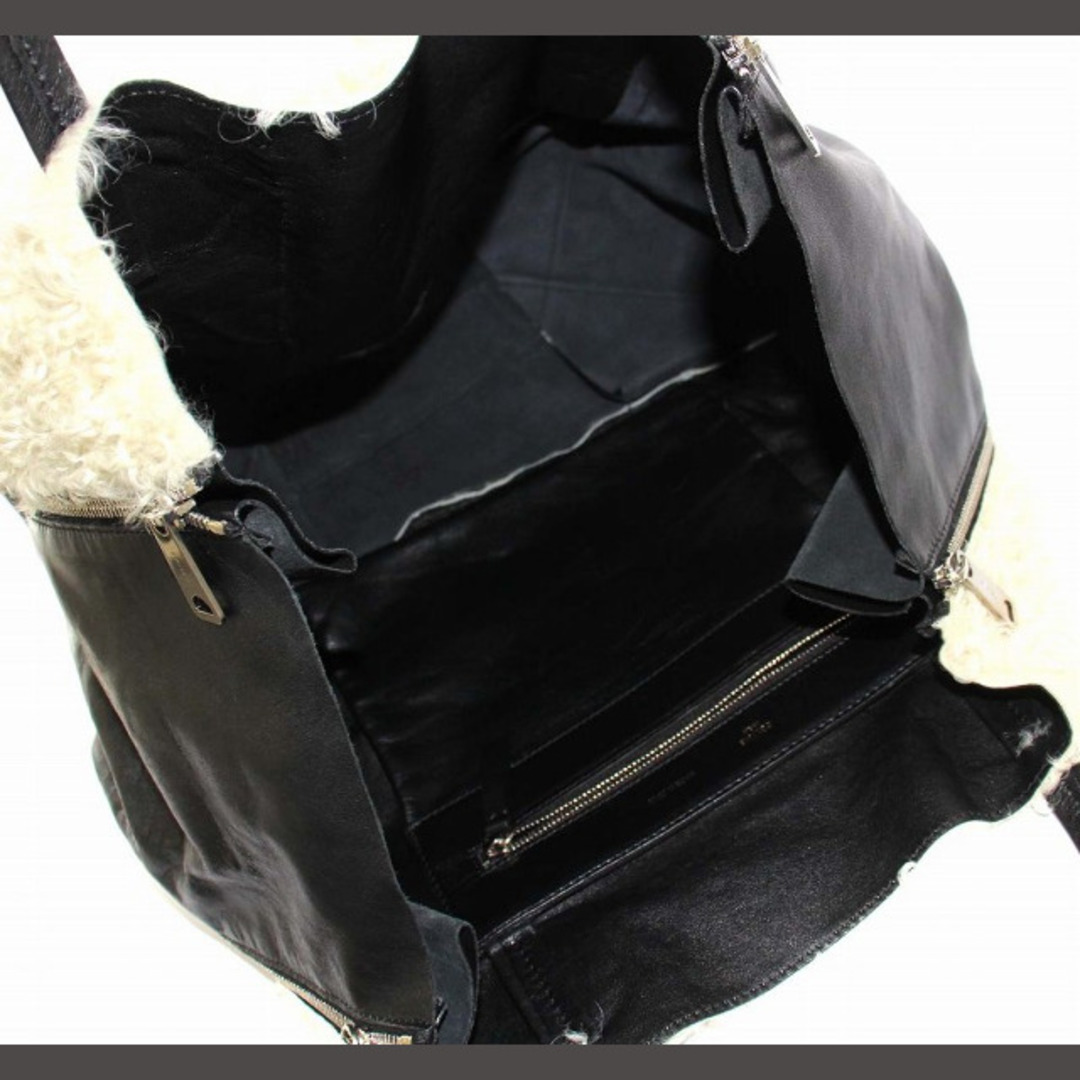 celine(セリーヌ)のセリーヌ ホリゾンタルカバ ガゼット トートバッグ ハンド ムートン レザー レディースのバッグ(トートバッグ)の商品写真
