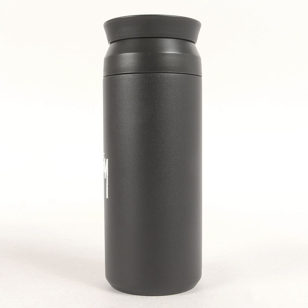 STUSSY(ステューシー)の新品 STUSSY ステューシー 21AW KINTO キントー  別注 ストックロゴ トラベル タンブラー 水筒 Stock Travel Tumbler ブラック 黒 コラボ アイテム【メンズ】 メンズのファッション小物(その他)の商品写真