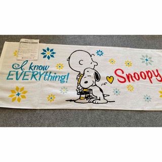 SNOOPYタオル　(キャラクターグッズ)