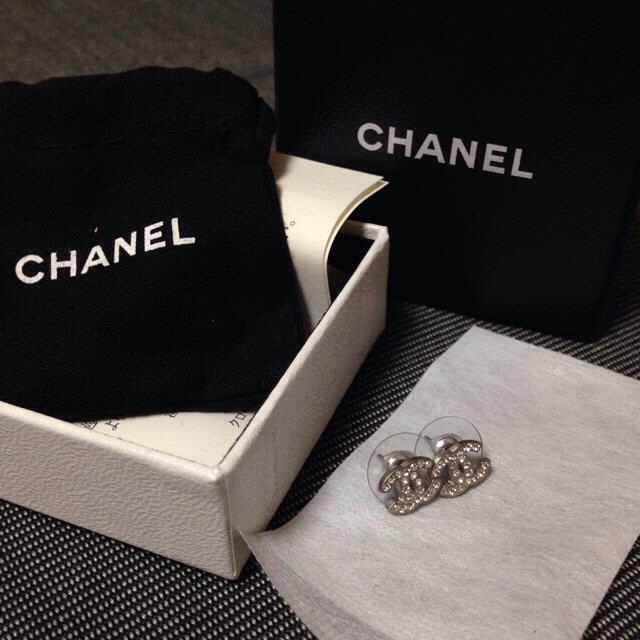 CHANEL - 【送料込/1回のみ使用】シャネルのピアス