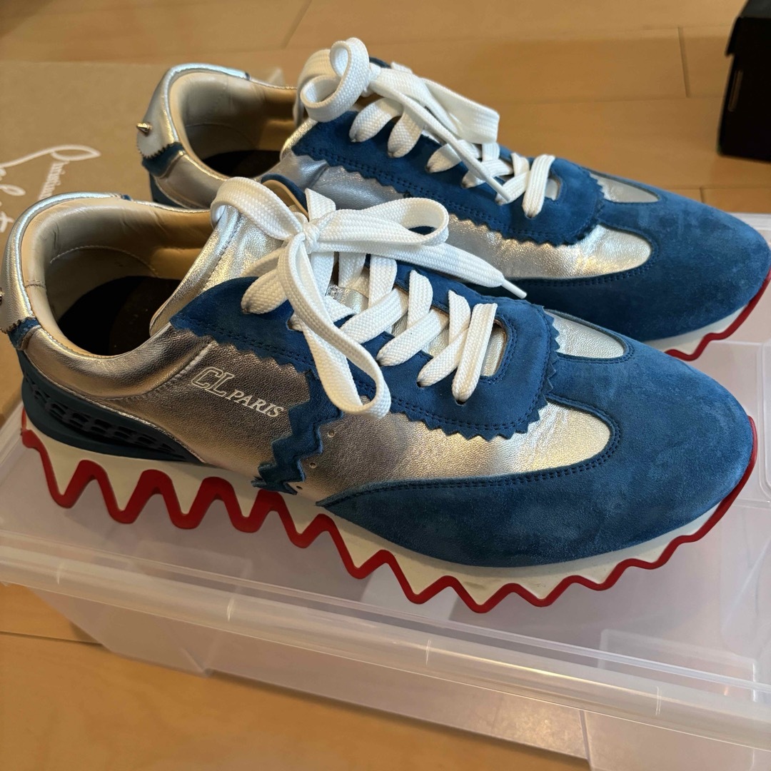 christian louboutin shark スニーカー 27.5 スニーカー christian louboutin shark スニーカー 27.5 スニーカー