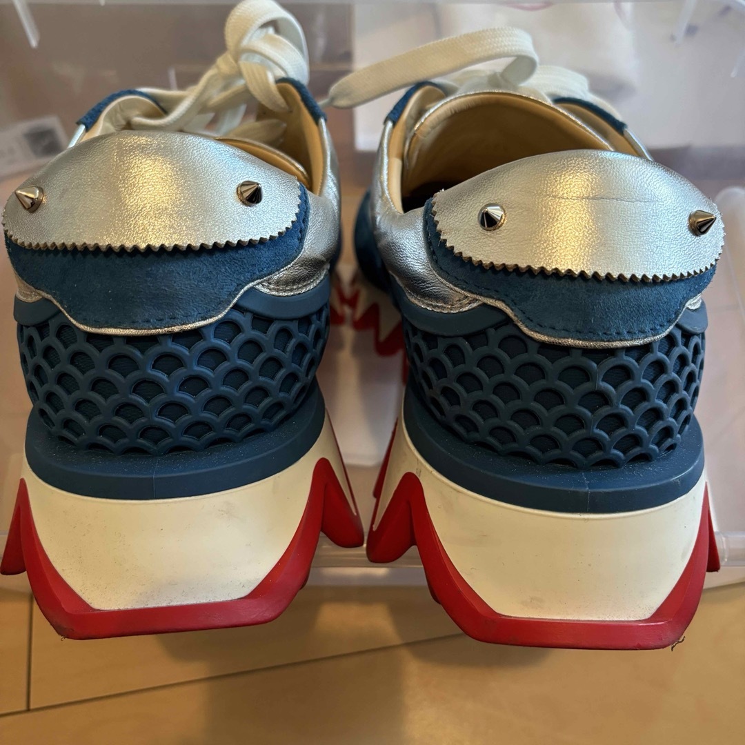 christian louboutin shark スニーカー 27.5 christian louboutin shark スニーカー 27.5