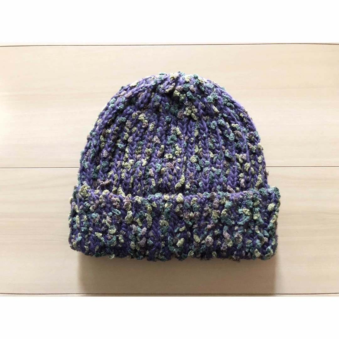 メンズシュプリーム Chenille Beanie ダークパープル - mirabellor.com