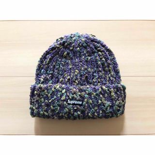 シュプリーム(Supreme)のシュプリーム　Chenille Beanie　ダークパープル(ニット帽/ビーニー)