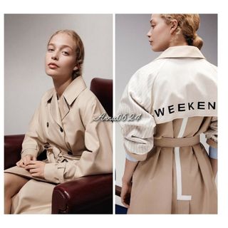 ウィークエンドマックスマーラ(Weekend Max Mara)の【極美品】 MaxMara WEEKEND リバーシブル トレンチコート(トレンチコート)