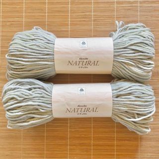 カネボウ(Kanebo)の未使用カネボウナチュラル　100g×2玉　鐘紡　Kanebo NATURAL(生地/糸)