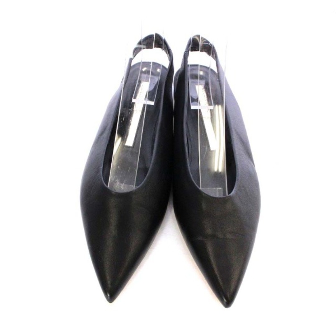 ミューズ ドゥーズィエム クラス ブレンタ POINTED BACK 35 黒 レディースの靴/シューズ(ハイヒール/パンプス)の商品写真