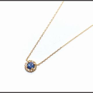 ヨンドシー(4℃)の4℃ ネックレス ペンダント カラーストーン ダイヤモンド K18(ネックレス)