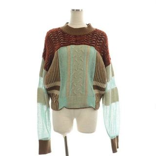 マメクロゴウチ Plating Mole Knit Sweater セーター(ニット/セーター)