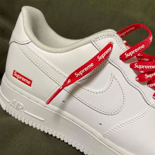 シュプリーム(Supreme)のsupreme×nike airforce1 low white(スニーカー)