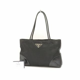 プラダ(PRADA)のプラダ　ポコノ　トートバッグ　ナイロン＆レザー　黒　ブラック系　PRADA　18676015(トートバッグ)