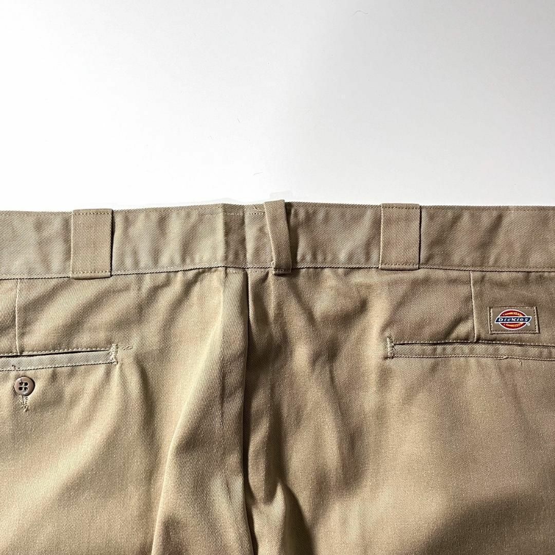 90s USA製 Dickies 874 ワークパンツ カーキ ベージュ W38メンズ