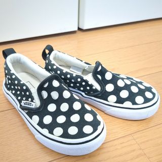 ヴァンズ(VANS)のVANS ドット 16cm キッズ ヴァンズ(スリッポン)