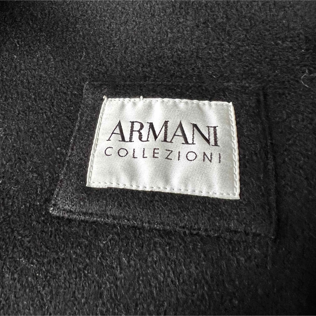 ARMANI COLLEZIONI(アルマーニ コレツィオーニ)の【訳あり】アルマーニ  コレツィオーニ　ウールカシミア　コート ハンドメイドの素材/材料(その他)の商品写真