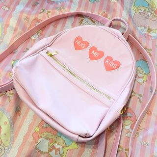 ウィゴー(WEGO)のユーチューバーさん愛用♡売れなければ捨てます♡WEGOハグミーピンクリュック(リュック/バックパック)