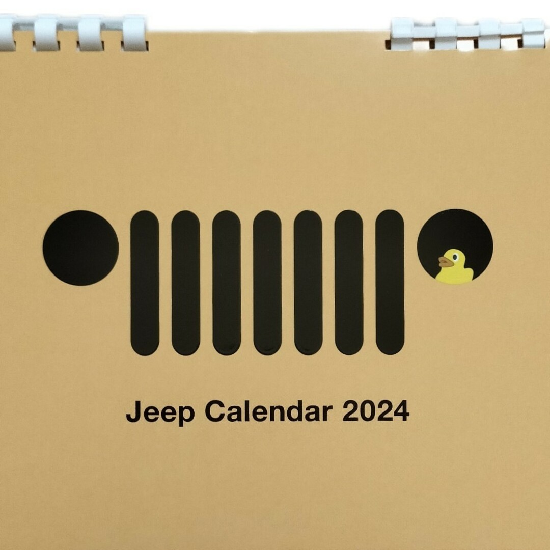 Jeep(ジープ)の【2024年最新版】ジープ Jeep 公式カレンダー オリジナル 卓上カレンダー インテリア/住まい/日用品の文房具(カレンダー/スケジュール)の商品写真