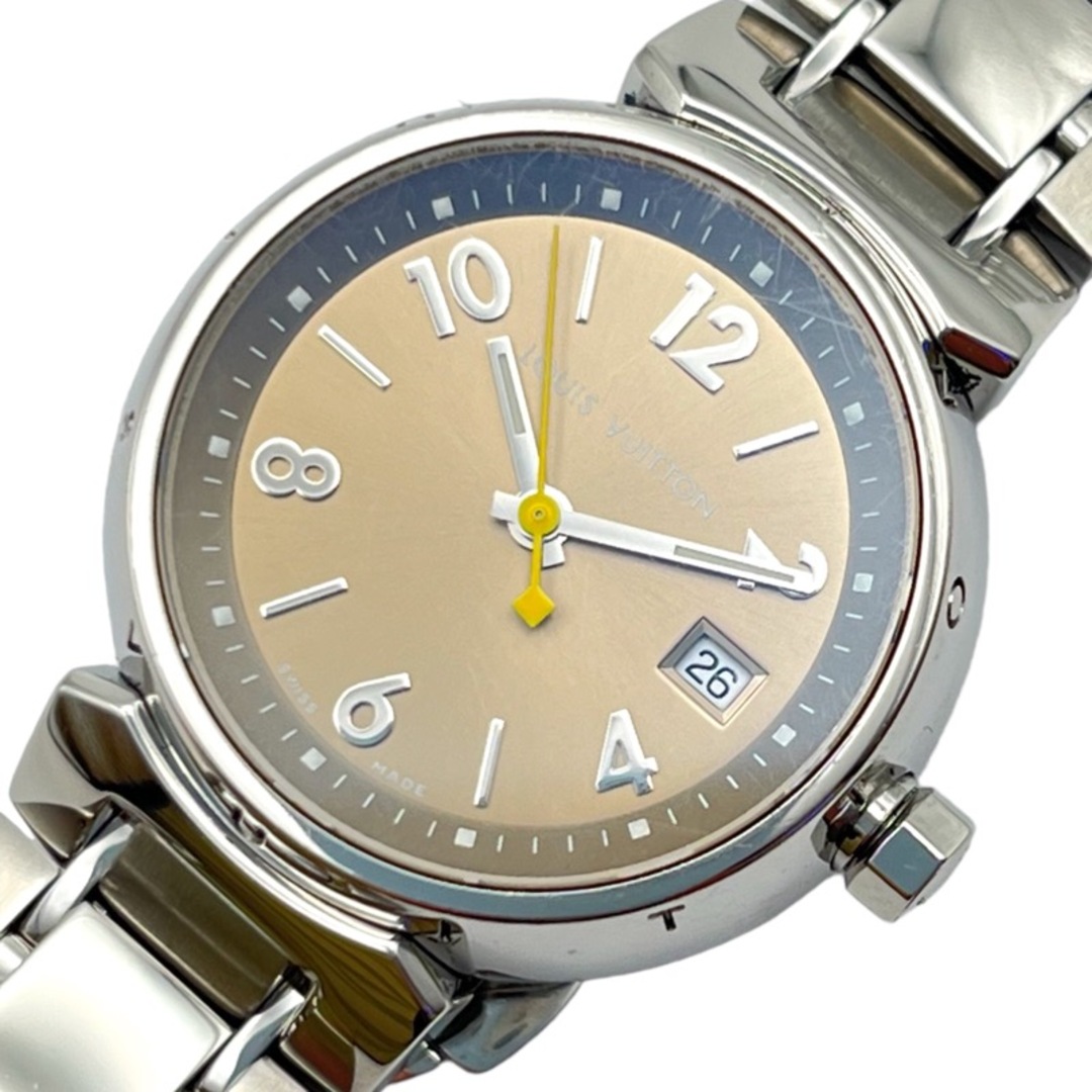 LOUIS VUITTON(ルイヴィトン)の　ルイ・ヴィトン LOUIS VUITTON タンブール Q12126 ステンレススチール レディース 腕時計 レディースのファッション小物(腕時計)の商品写真