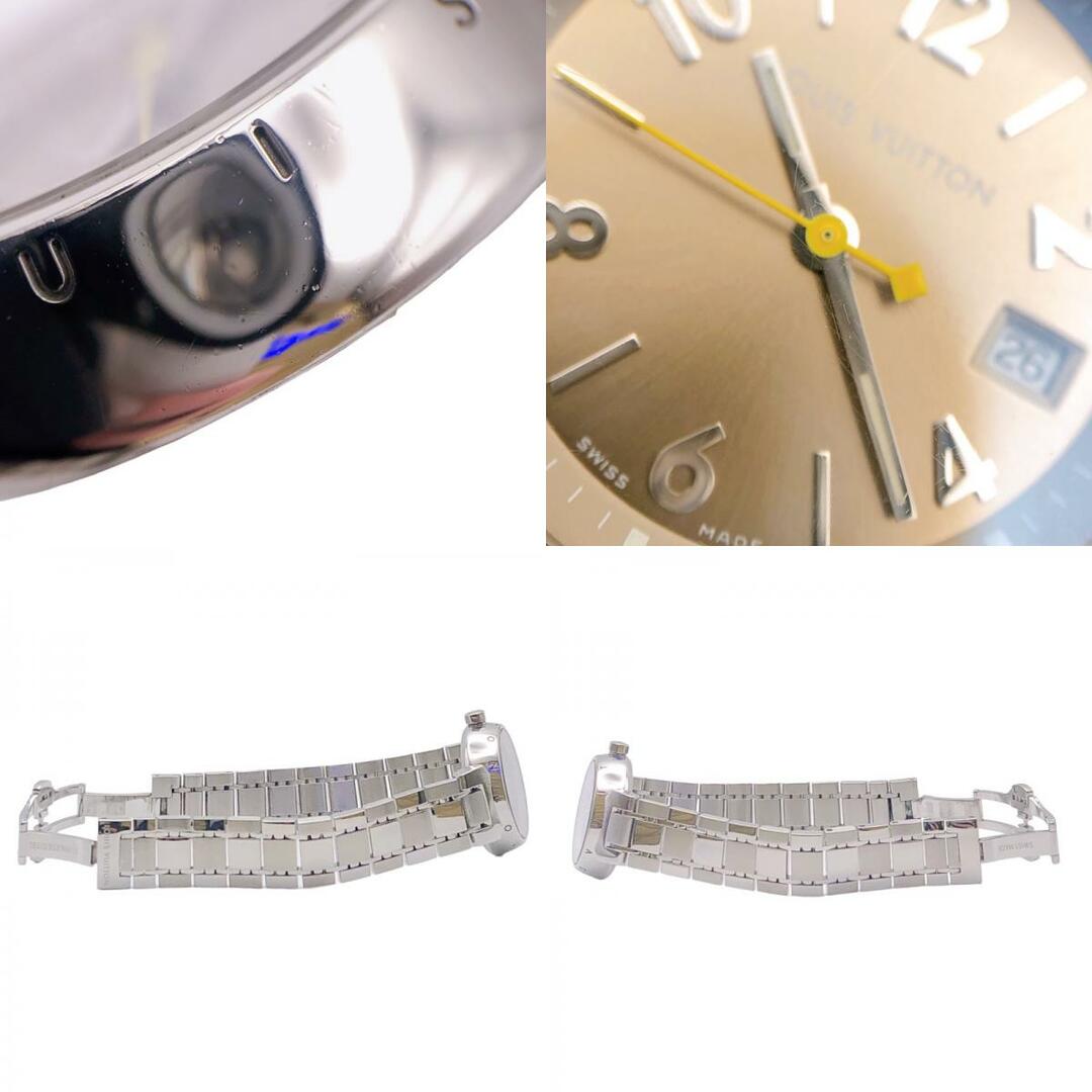 LOUIS VUITTON(ルイヴィトン)の　ルイ・ヴィトン LOUIS VUITTON タンブール Q12126 ステンレススチール レディース 腕時計 レディースのファッション小物(腕時計)の商品写真