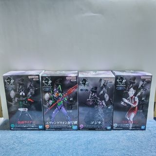 バンプレスト(BANPRESTO)のシン・ジャパン・ヒーローズ・ユニバース アートヴィネットⅠ～Ⅳ 4種セット(特撮)