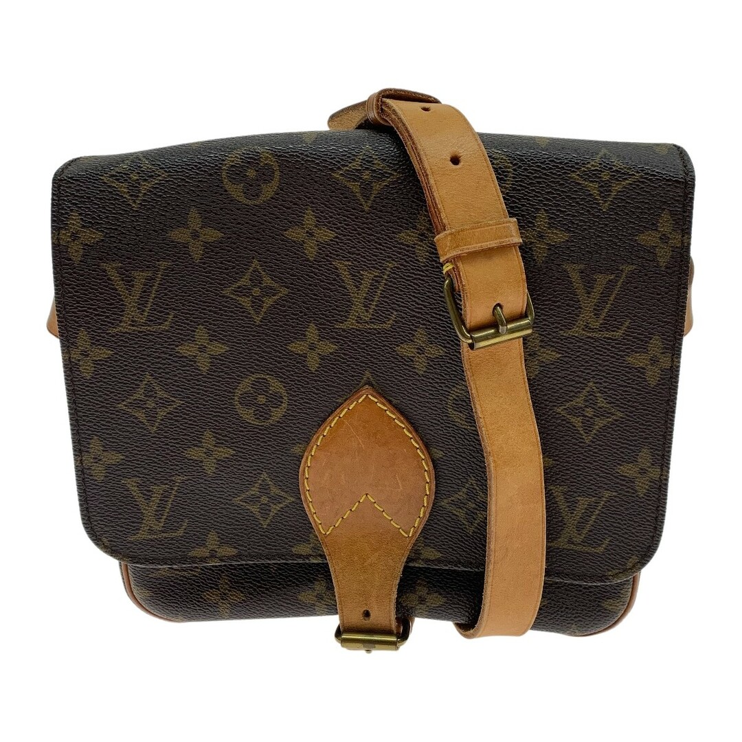 キズが見受けられます金具部分●●LOUIS VUITTON ルイヴィトン モノグラム カルトシエールGM M51252