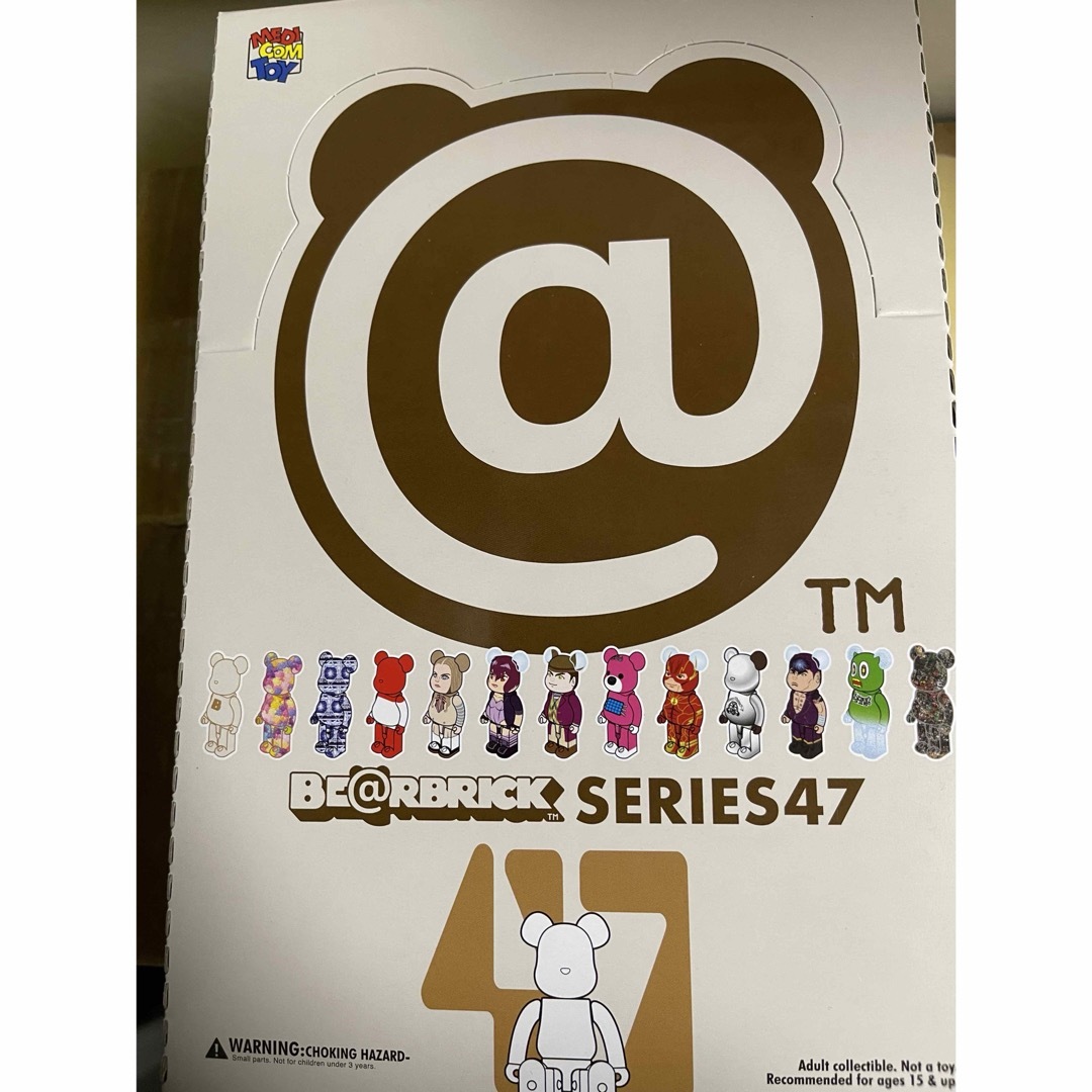 ベアブリックベアブリック　be@rbrick シリーズ47 1box