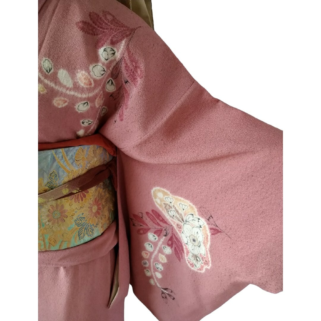 作家物訪問着フルセット 着物 袋帯長襦袢 帯締め 帯揚げ 入学 作家物訪問着フルセット 着物 袋帯長襦袢 帯締め 帯揚げ 入学