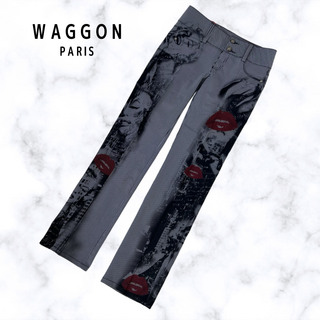 WAGGON　PARIS ワゴンパリ　パンツ　ストライプ　おしゃれ　レディース(カジュアルパンツ)