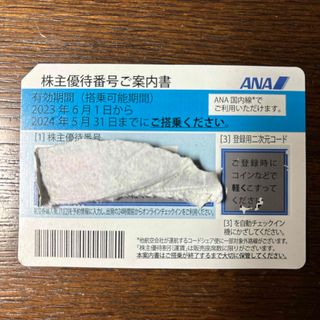 エーエヌエー(ゼンニッポンクウユ)(ANA(全日本空輸))のANA 株主優待券　1枚　2024 ５月末まで(その他)