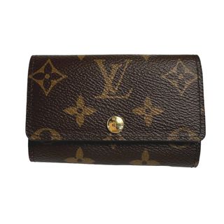 ルイヴィトン(LOUIS VUITTON)のルイヴィトン M62630 キーケース ブラウン  LOUIS VUITTON ミュルティクレ6 モノグラム(キーホルダー)