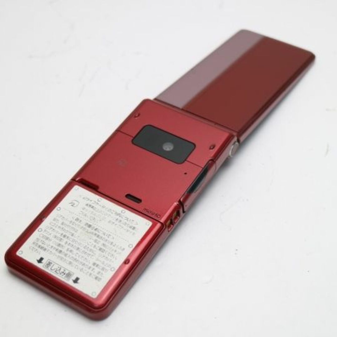 Panasonic(パナソニック)のP-01H レッド  スマホ/家電/カメラのスマートフォン/携帯電話(携帯電話本体)の商品写真