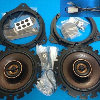 ケンウッド(KENWOOD)の④パレット/SW(MK21S) 社外Fスピーカー+純正ブラケット+純正車種別説(カーオーディオ)