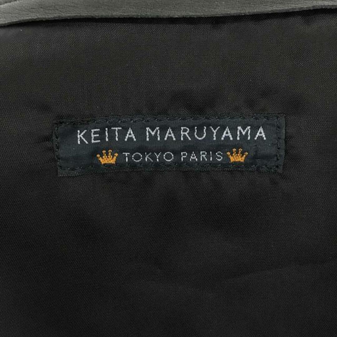 KEITA MARUYAMA TOKYO PARIS(ケイタマルヤマ)のKEITA MARUYAMA / ケイタマルヤマ | ドラゴンプリント レザー ライダースベスト | M | ブラック | メンズ メンズのトップス(ベスト)の商品写真