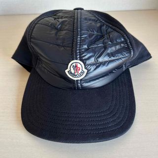 モンクレール(MONCLER)の【新品未使用早い者勝ち】モンクレール　ネイビー　キャップ(キャップ)