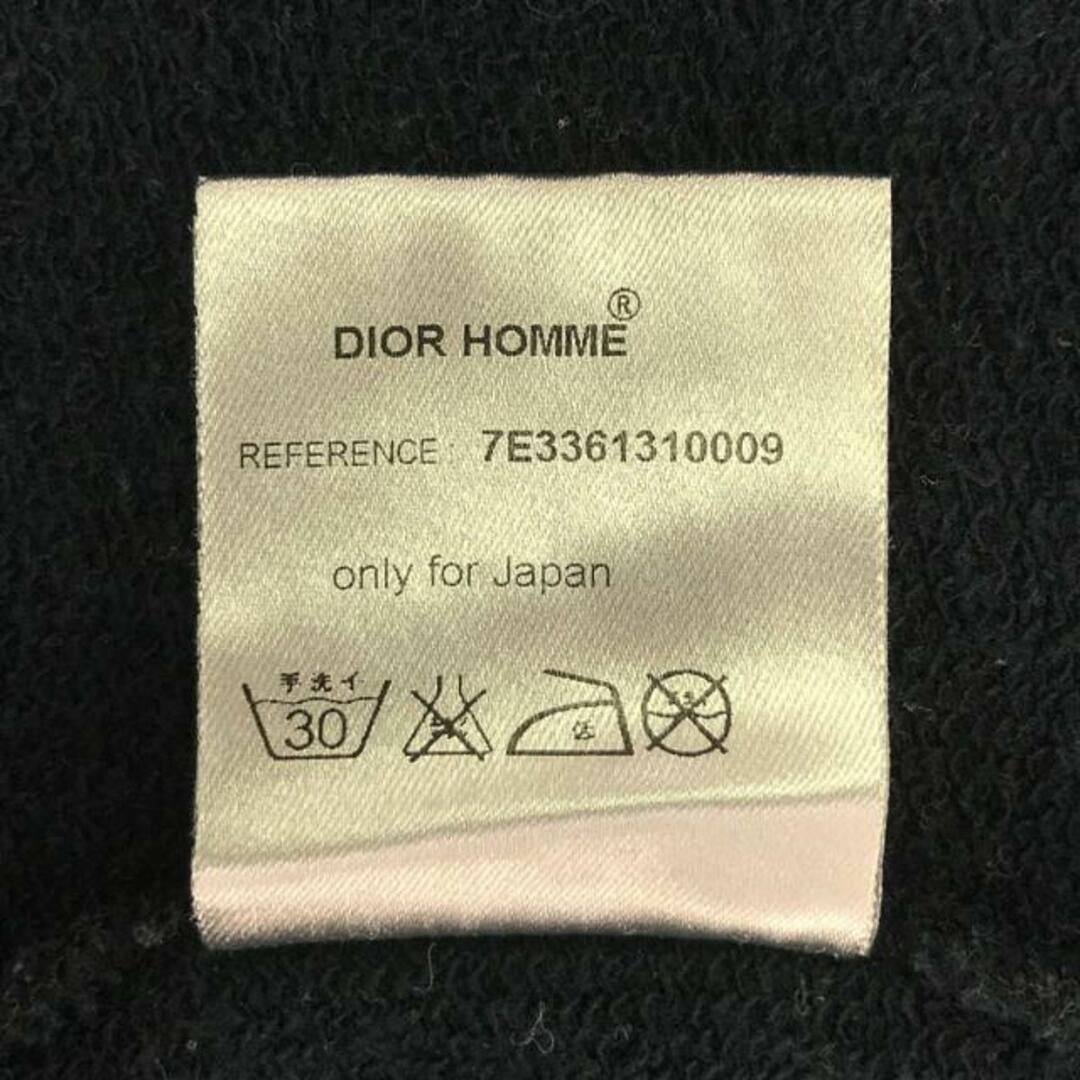 DIOR HOMME(ディオールオム)のDior homme / ディオールオム | 07SS エディ期 フローラルプリント ノースリーブ スウェットパーカー | S | ブラック | メンズ メンズのトップス(スウェット)の商品写真