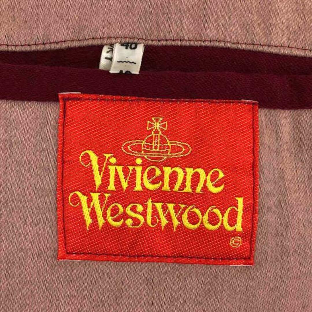 Vivienne Westwood(ヴィヴィアンウエストウッド)のVivienne Westwood / ヴィヴィアンウエストウッド | オーブ DEEP SKY 刺しゅう ストライプ スクールジャケット | 40 | ピンク | メンズ メンズのジャケット/アウター(その他)の商品写真