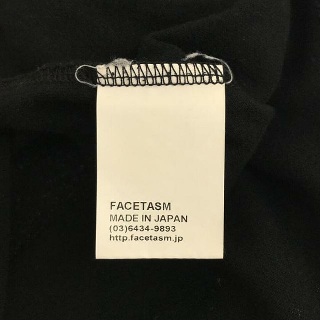 FACETASM(ファセッタズム)のFACETASM / ファセッタズム | × DOVER STREET MARKET プリント ビッグTシャツ | 0 | ブラック | メンズ メンズのトップス(Tシャツ/カットソー(半袖/袖なし))の商品写真