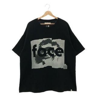 ファセッタズム(FACETASM)のFACETASM / ファセッタズム | × DOVER STREET MARKET プリント ビッグTシャツ | 0 | ブラック | メンズ(Tシャツ/カットソー(半袖/袖なし))