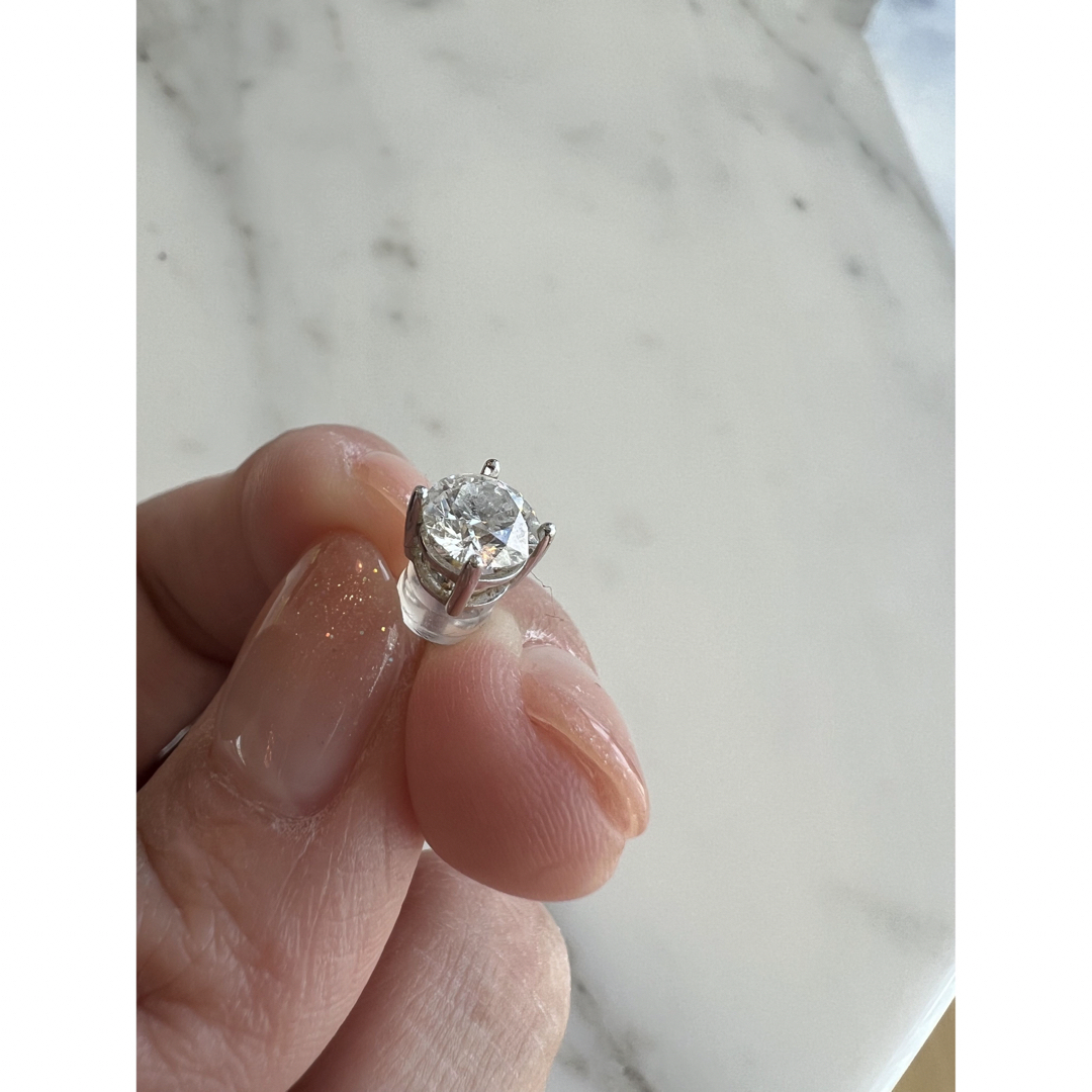LKサロン ラボグロダイヤモンド 合計2ctピアス 1ct✖️2 ピアス LKサロン ラボグロダイヤモンド 合計2ctピアス 1ct✖️2 ピアス