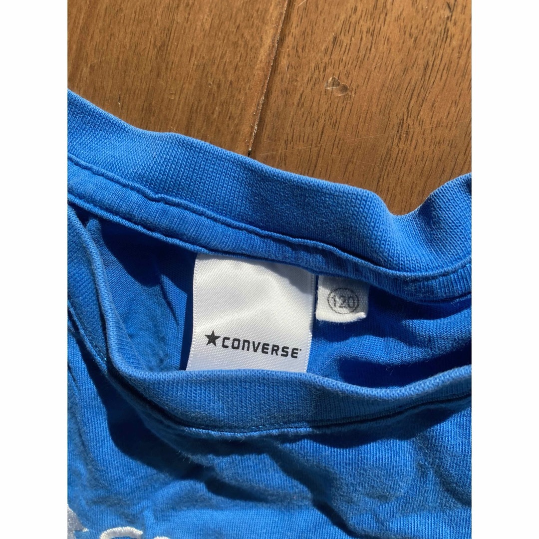 CONVERSE(コンバース)のコンバース　ロンT 120 2枚　ネイビーとライトブルー キッズ/ベビー/マタニティのキッズ服男の子用(90cm~)(Tシャツ/カットソー)の商品写真