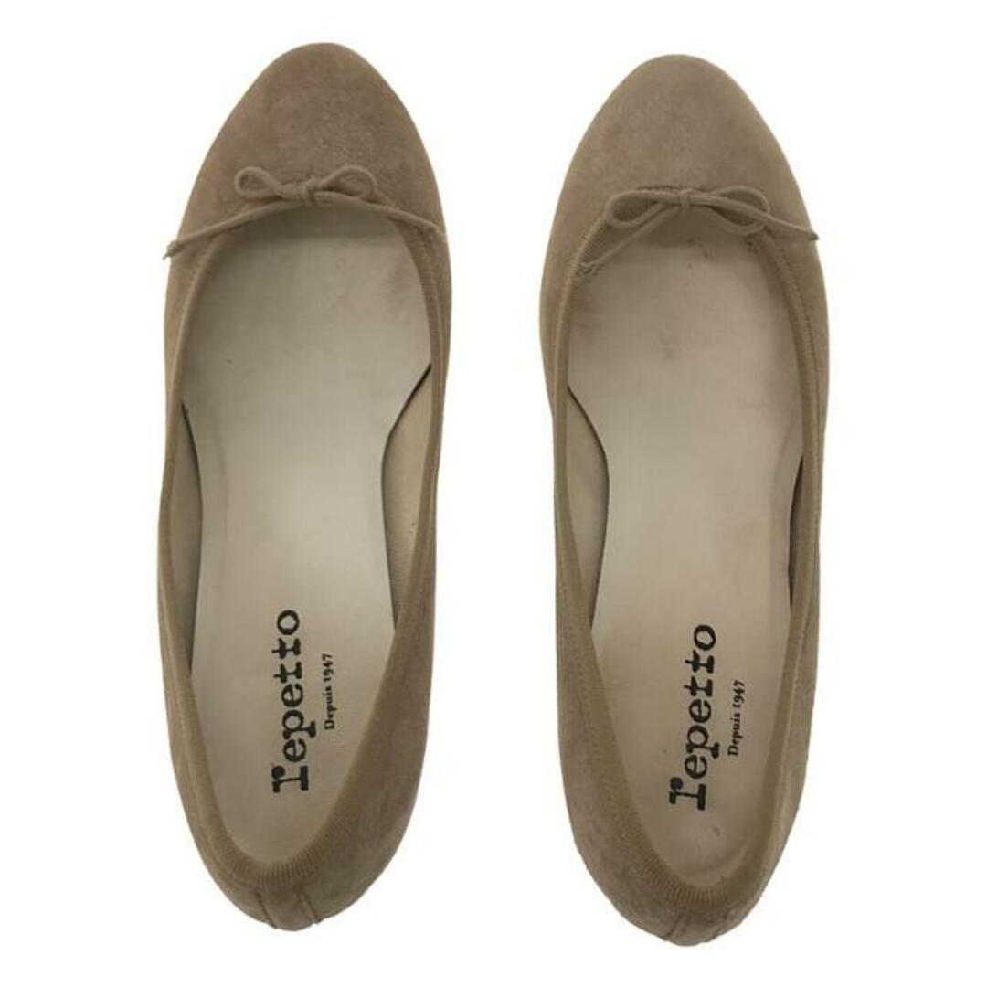 repetto(レペット)のrepetto / レペット | GISELE ジゼル スエード ヒールパンプス | 39 | グレー | レディース レディースの靴/シューズ(ハイヒール/パンプス)の商品写真