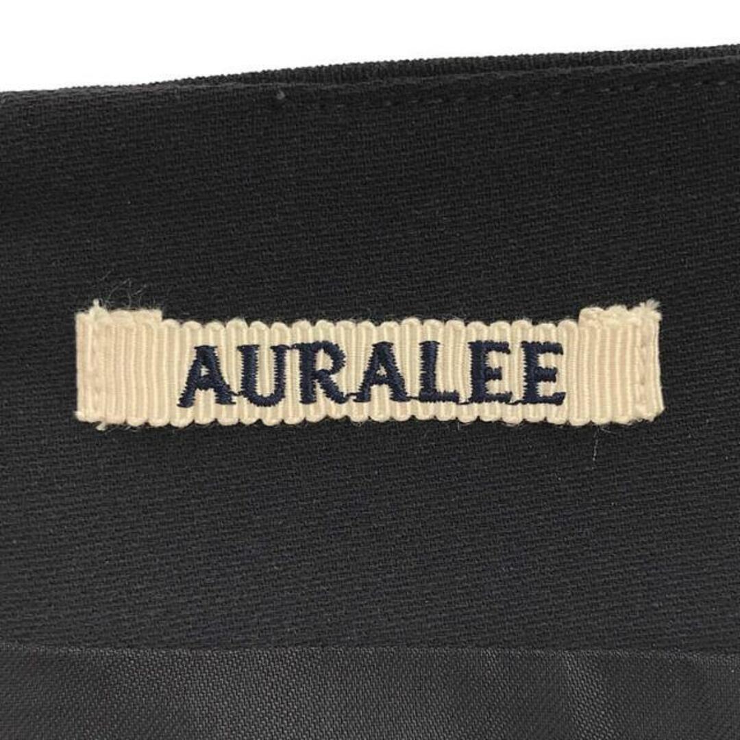 AURALEE / オーラリー | 2022SS | HARD TWIST WOOL DOBBY SKIRT ウールドビースカート | 0 | ネイビー | レディースレディース