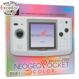 エスエヌケイ(SNK)のSNK　ネオジオポケットカラー(NEOGEO POCKET color)　プラチナシルバー 元箱あり(家庭用ゲーム機本体)