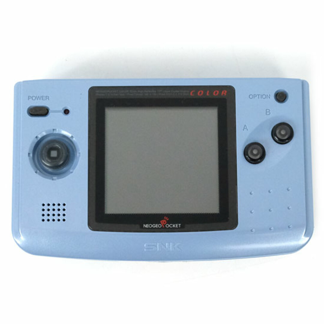 SNK(エスエヌケイ)のSNK　ネオジオポケットカラー(NEOGEO POCKET color)　プラチナブルー 元箱あり エンタメ/ホビーのゲームソフト/ゲーム機本体(家庭用ゲーム機本体)の商品写真