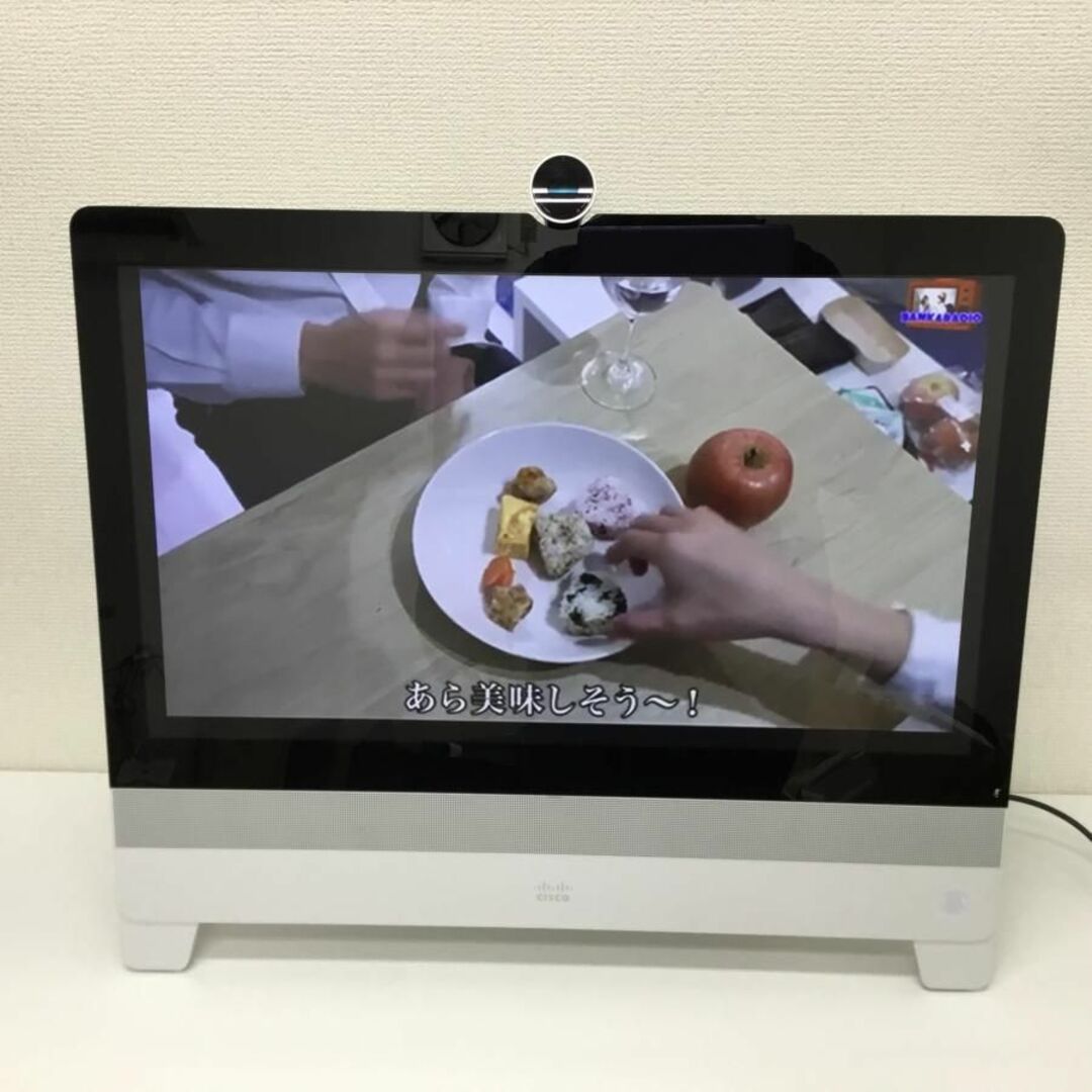 Cisco/シスコ テレビ会議システム CP-DX80　23インチ液晶　解像度：1,920 X 1,080 andriod4.1.1 スマホ/家電/カメラのテレビ/映像機器(その他)の商品写真