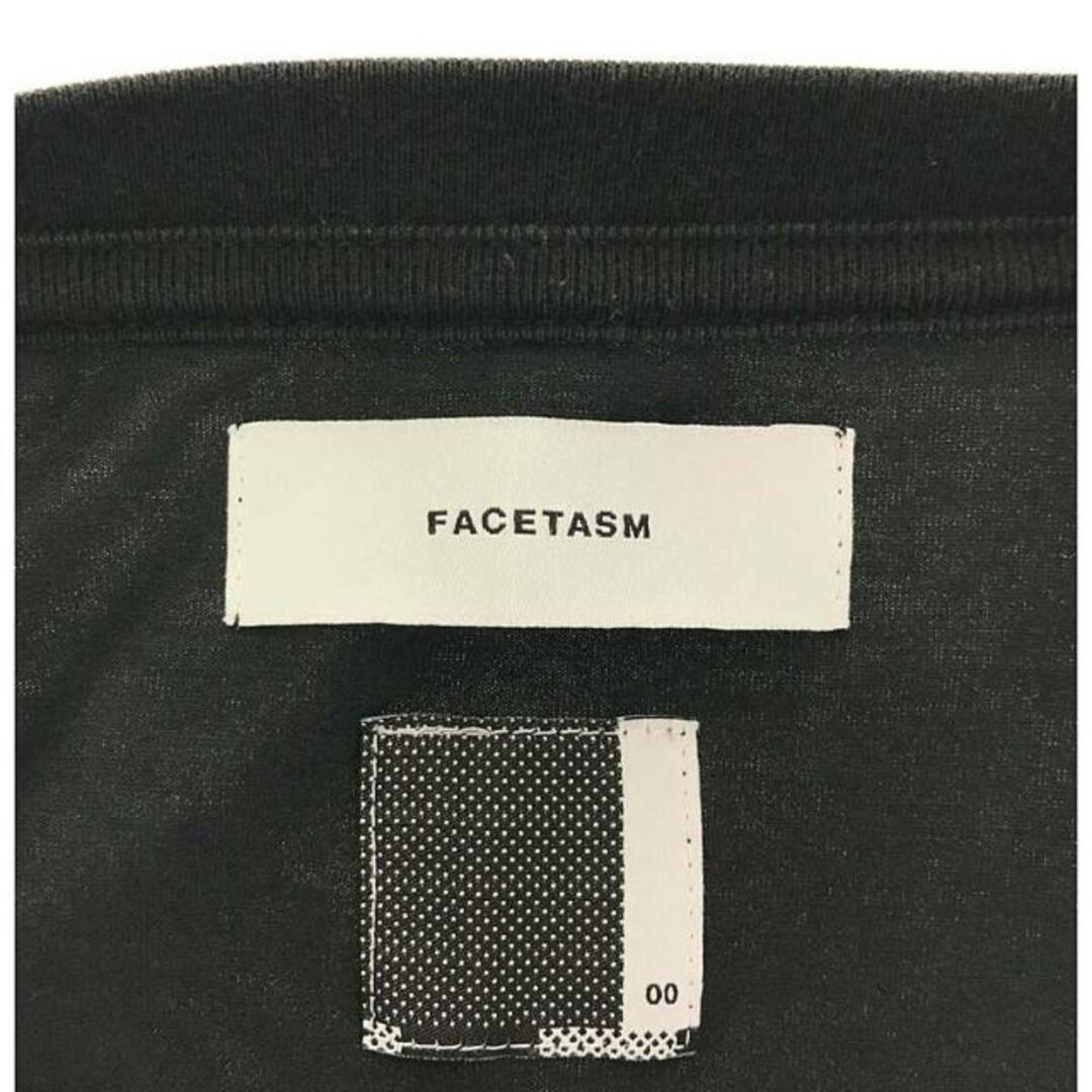 FACETASM(ファセッタズム)のFACETASM / ファセッタズム | バープリント ビッグTシャツ | 0 | ブラック | メンズ メンズのトップス(Tシャツ/カットソー(半袖/袖なし))の商品写真